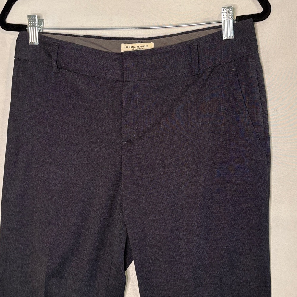 Banana Republic Career Pants Slacks Size 6  2 Pair Martin Fit - Picture 3 of 16